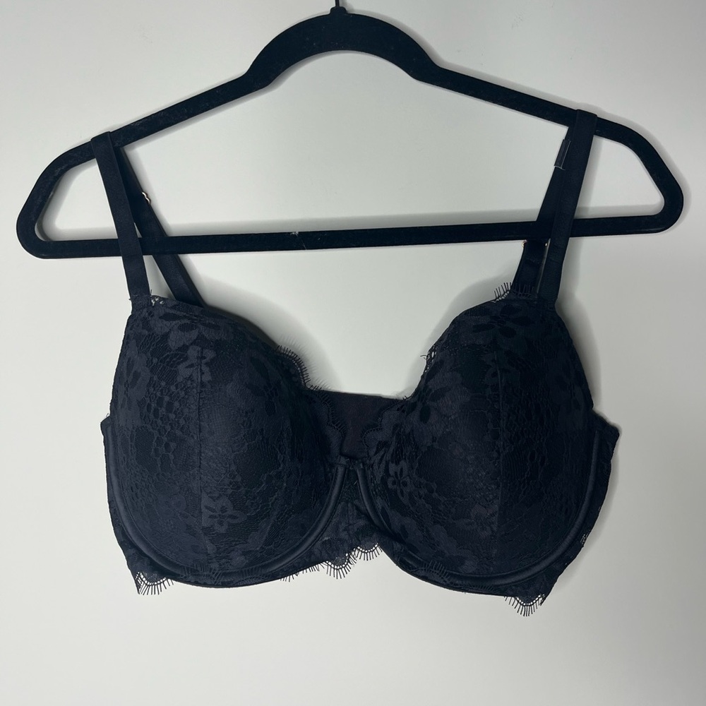 Victoria's Secret Black Lace Underwire Bra